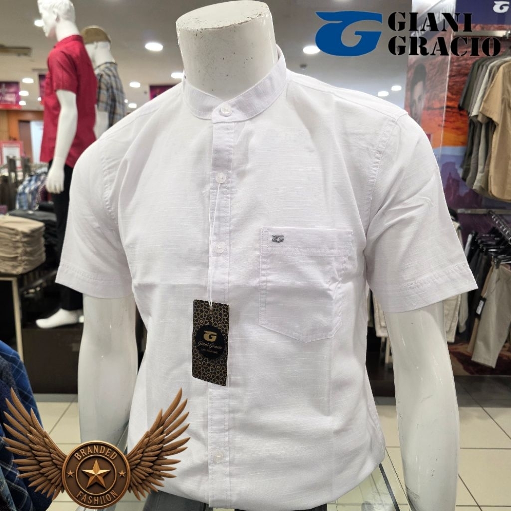 KEMEJA GIANI GRACIO SHORT SLEEVE SHIRT G71406 001 09