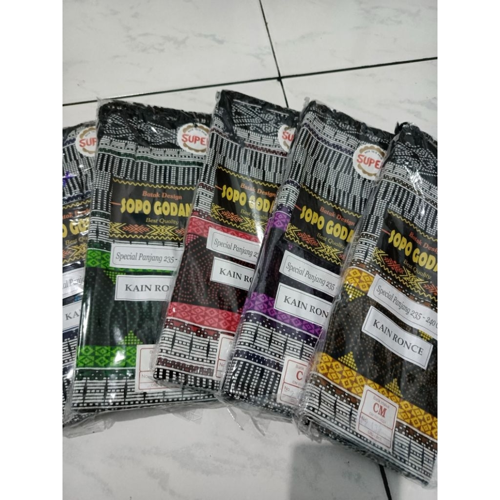 SOPO GODANG RONCE ผ้ายาว 2M*1M