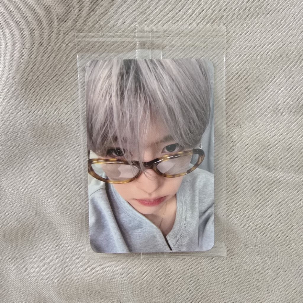 [จอง] Sion VCE Poppop Ktown4U PC Photocard Glasses NCT Wish Official