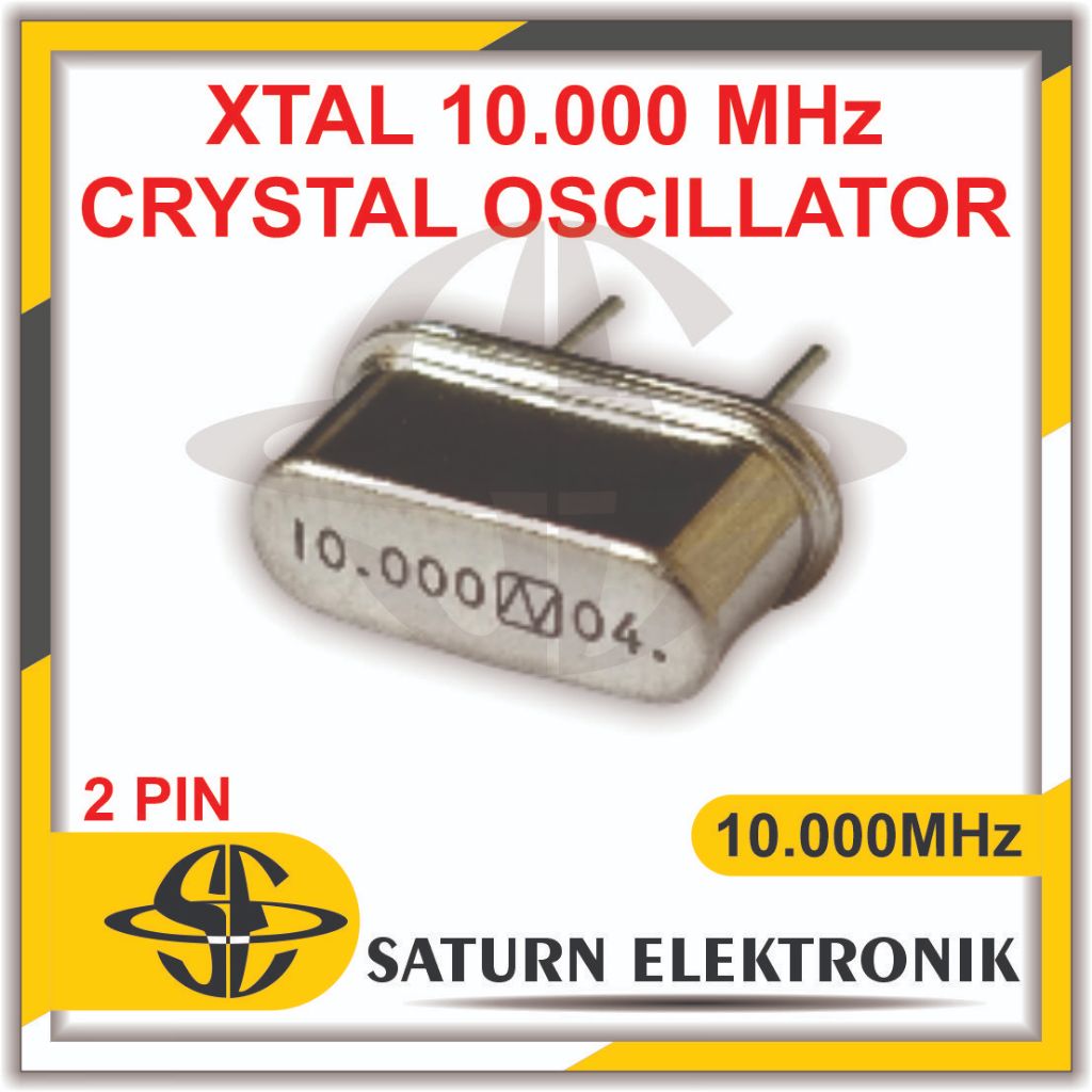 XTAL 10,000 MHz CRYSTAL OSCILLATOR 2 PIN