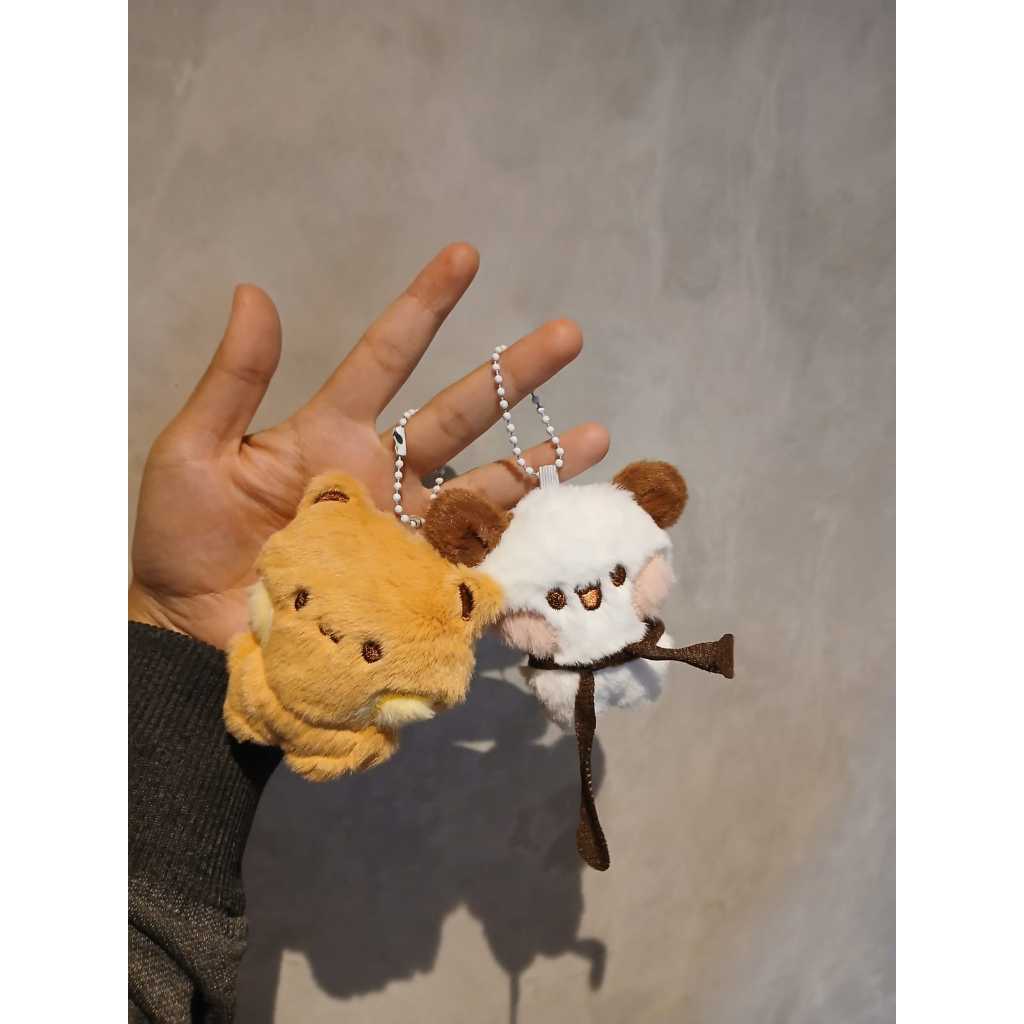 GANTUNGAN Bubu Dudu พวงกุญแจตุ๊กตา / Bubu Dudu Couples SET OF 2 Bag Charm