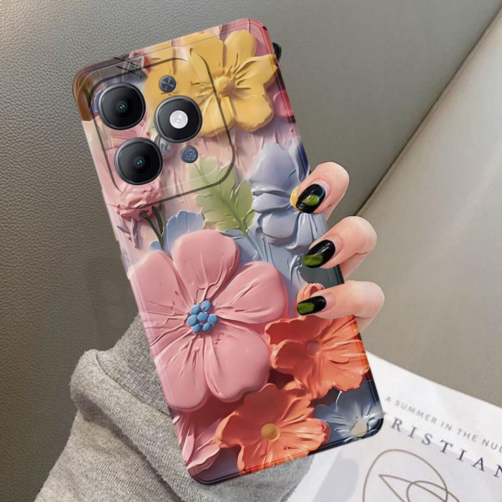 Itel A90 Case (Itel A6610L) เคสแฟชั่น Softcase Macaron ปกป้องกล้อง Kesing Hp Casing Hp Protector Dcb