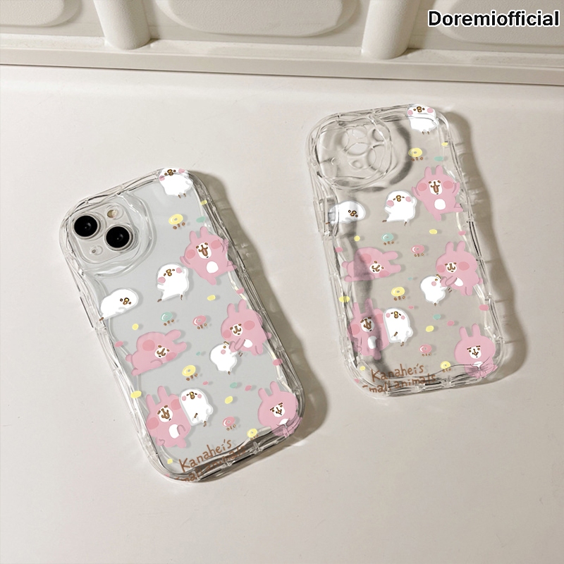 CLEAR CASE CASING MELTING SWEET CHARACTER สําหรับ OPPO A1K A3S A5 A5i A5S A15 A16 A17 A18 A31 A38 A3