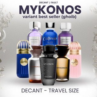 Decant Parfum Mykonos Best Seller Original 3ml 5ml 10ml | Travel Size ORI