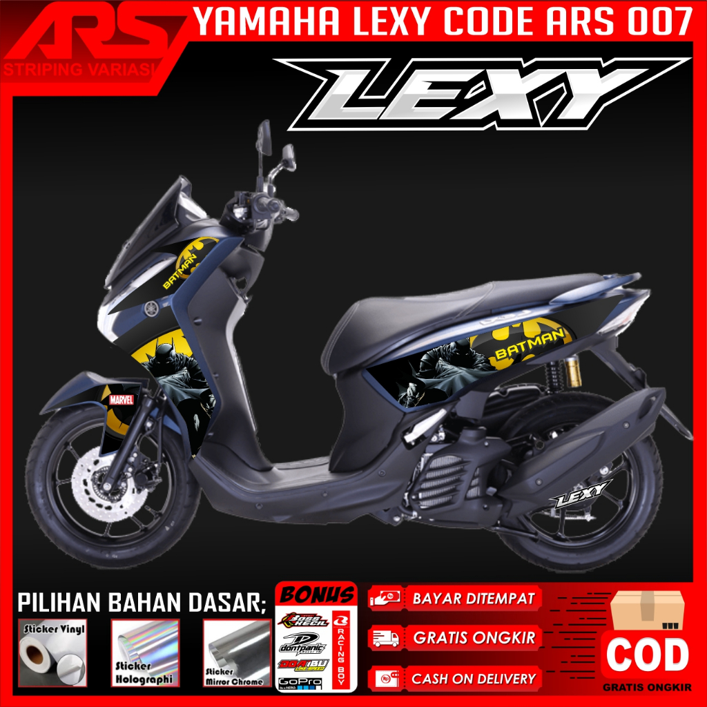สติ๊กเกอร์ STRIPING Yamaha LEXI 125 สติ๊กเกอร์ Yamaha LEXI 125 Striping Yamaha LEXI Simple Racing AR