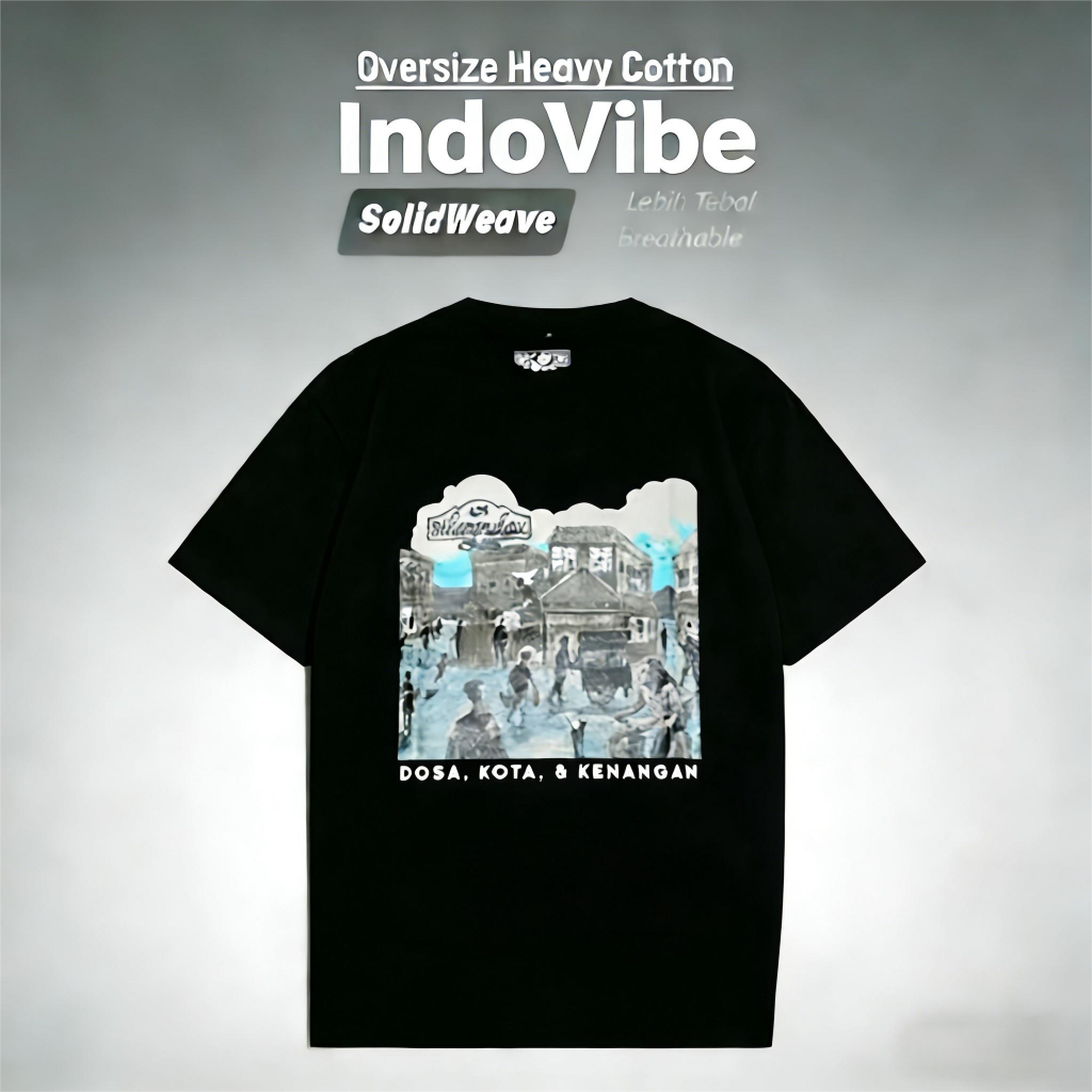 Silampaku - เสื้อยืด City Sin & Memories - สีดํา | สินค้าต้นฉบับ