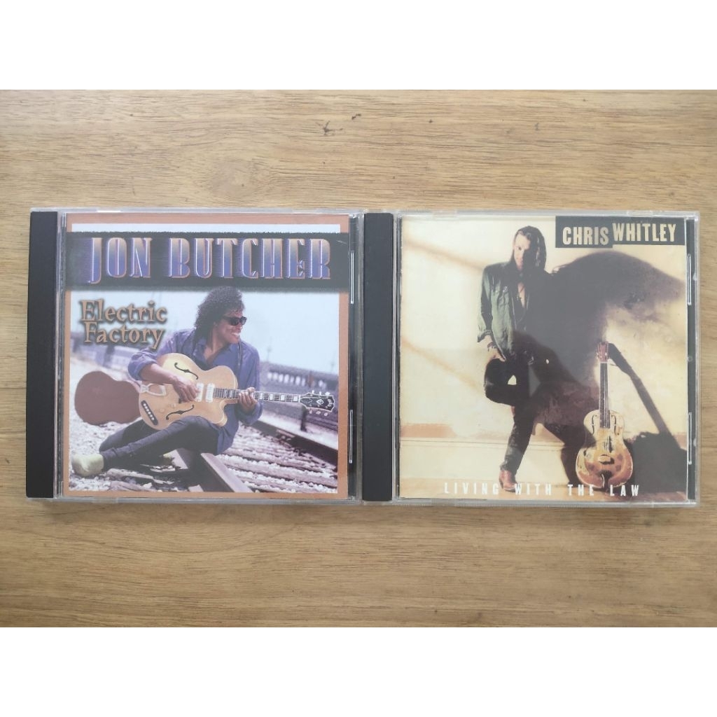 แพ็คเกจ 2 CD blues JON BUCHER + CHIST WHITLEY