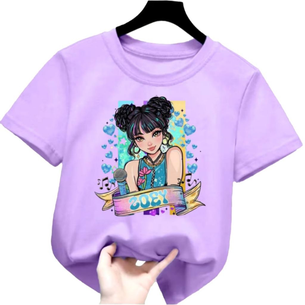 STAR KIDS_99 / เสื้อสําหรับเด็กผู้หญิงและผู้ใหญ่พร้อมรูปภาพ Kpop Demon Hunter ZOEY