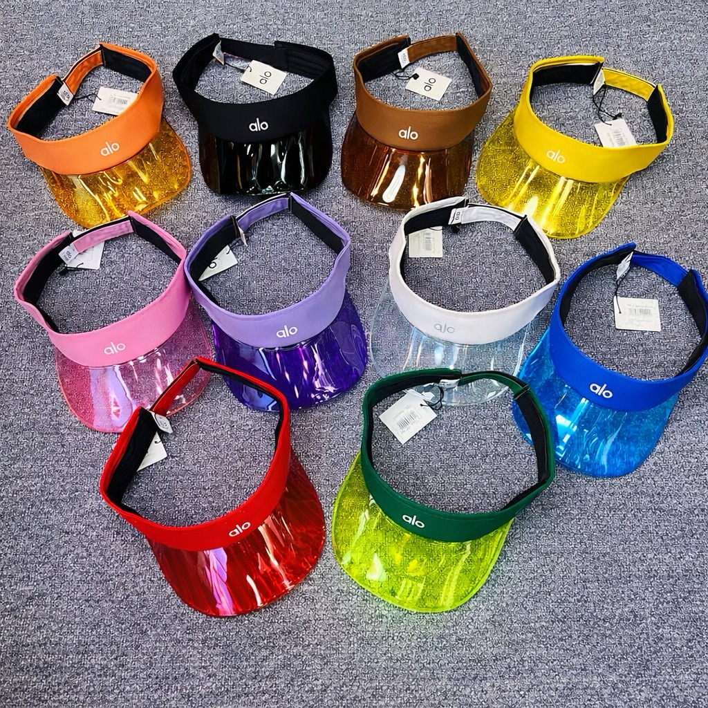 ALO อะคริลิค Visor หมวก Padel เทนนิสกอล์ฟ Jogging Zumba แฟชั่นกีฬากลางแจ้งผู้หญิงนําเข้าพรีเมี่ยม