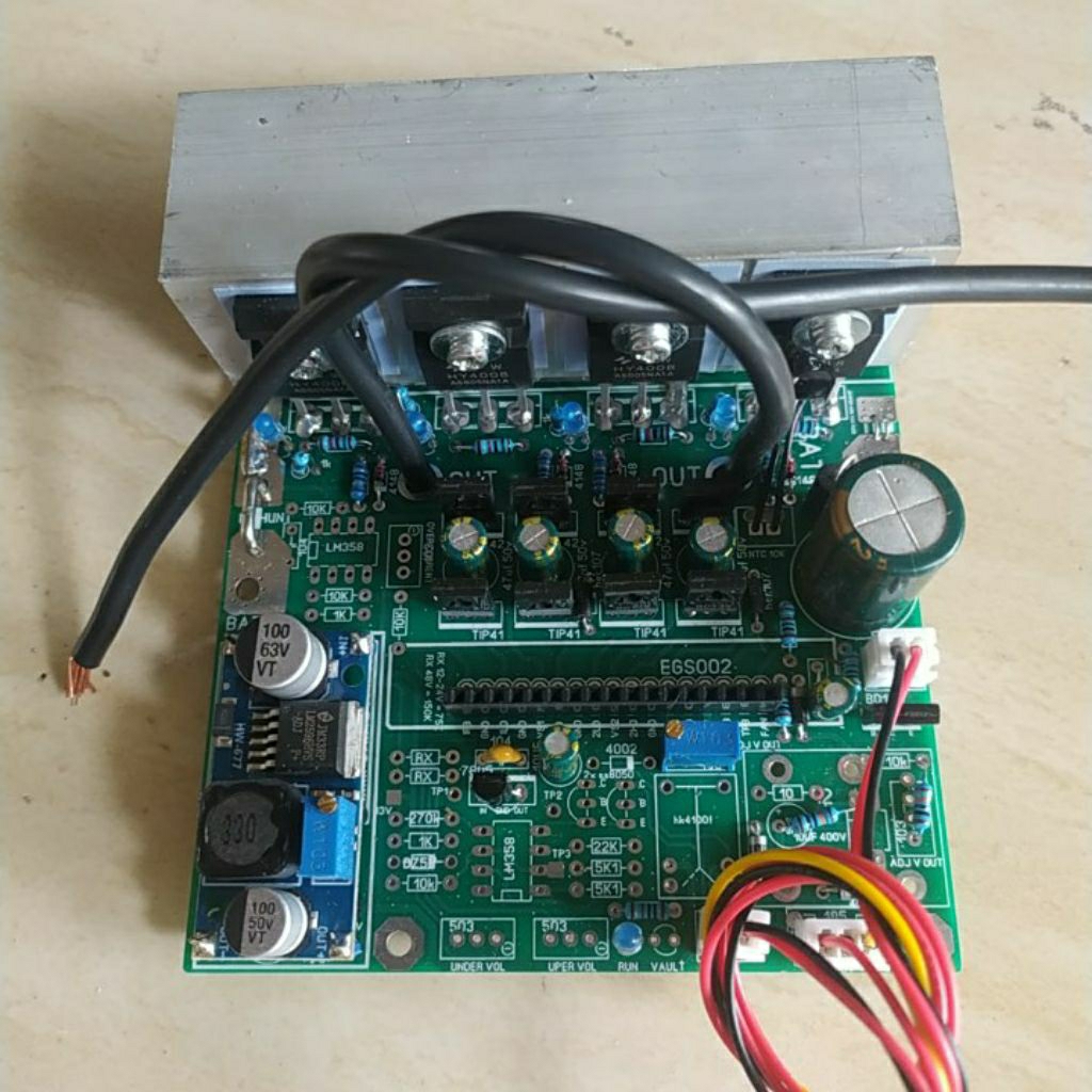 ชุดอินเวอร์เตอร์ Pure sine wave egs002 เพียงติดตั้งหม้อแปลง