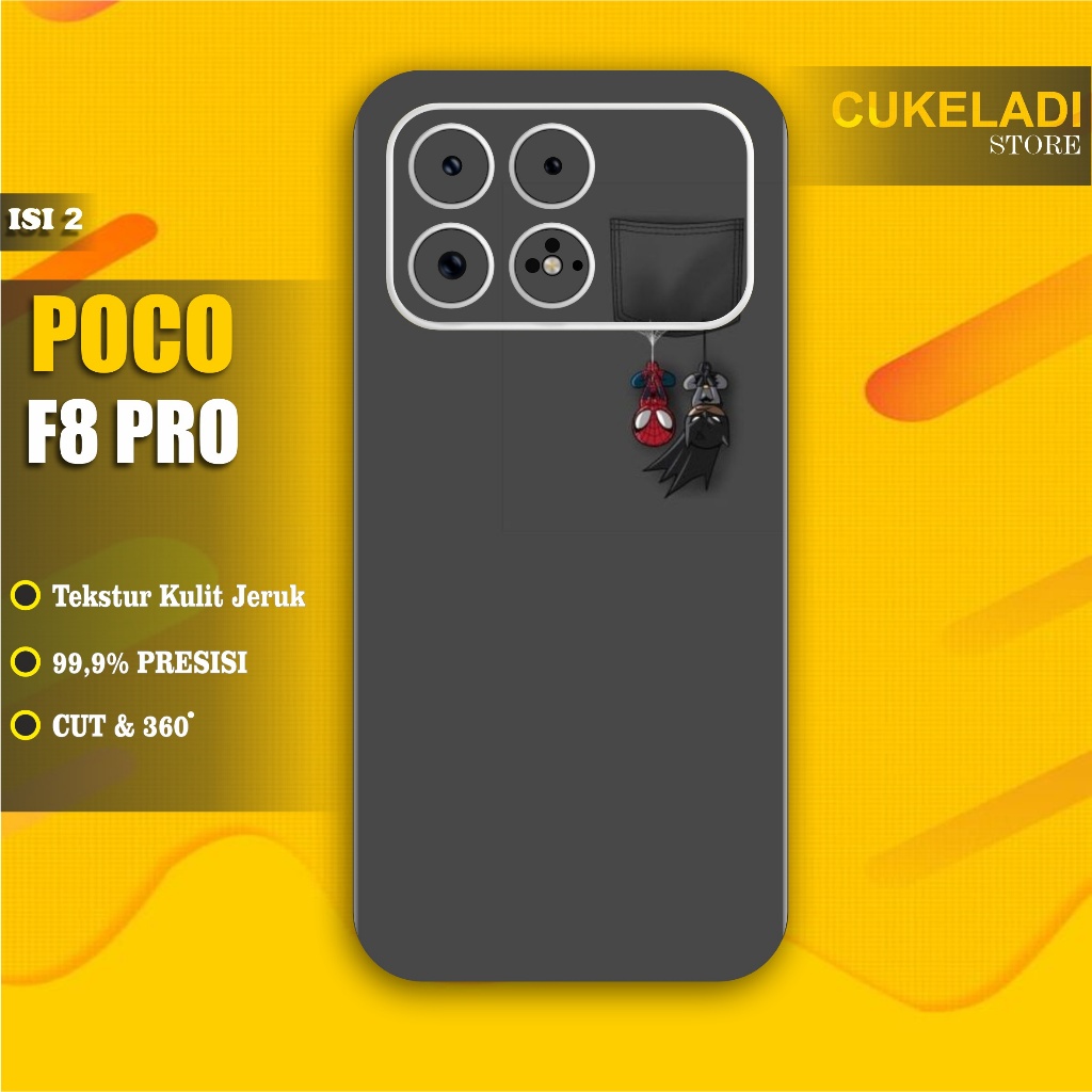 พิเศษ! POCO F8 PRO / F8 ULTRA F8 (2 ชิ้น) GARSKIN - SKIN PROTECTOR - SKIN CASE FULLBODY/CUT CUSTOM