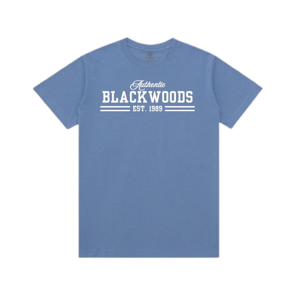 Blackwoods 1989 Casual Unisex Short Sleeve Graphic T-Shirt Regular