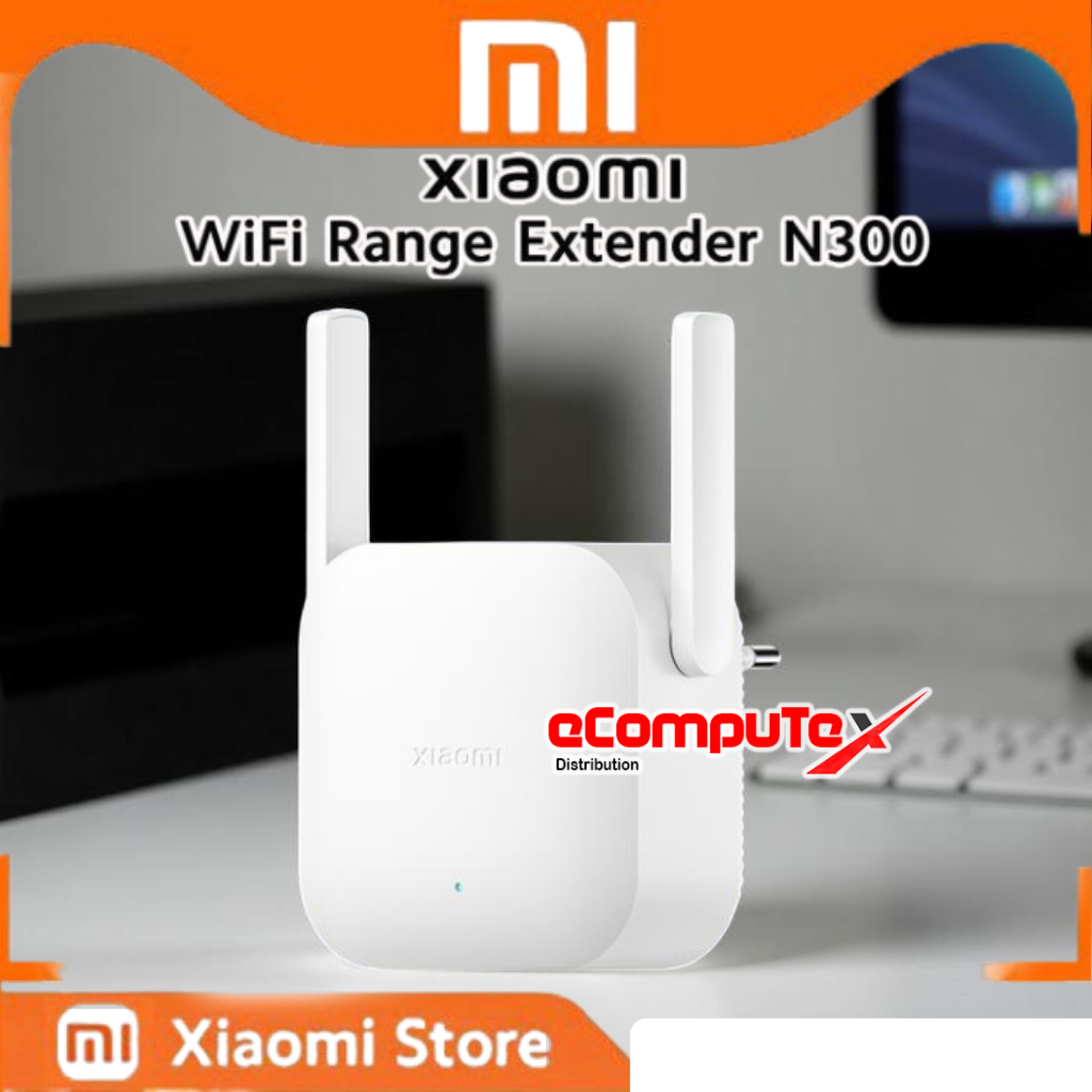 XIAOMI MI WIFI RANGE EXTENDER N300 สีขาว