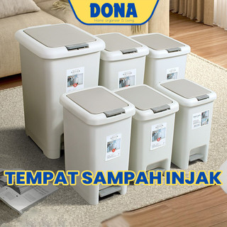 Tempat Sampah Injak 15/20 Liter Kapasitas Besar Tertutup Kotak Sampah Dapur Kamar Mandi Kantor JUMBO