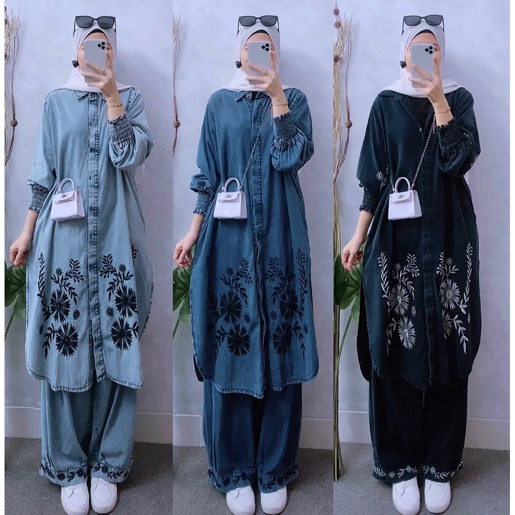 ABEL JEANS TUNIC SET