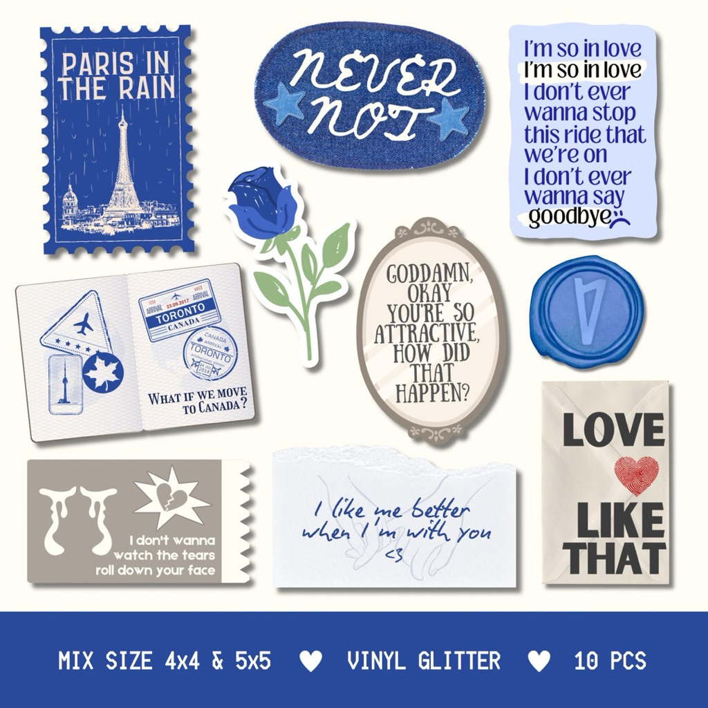 PRETZEL ROOM - Locker Sticker Pack เนื้อเพลง: เด็กชายและเด็กหญิง