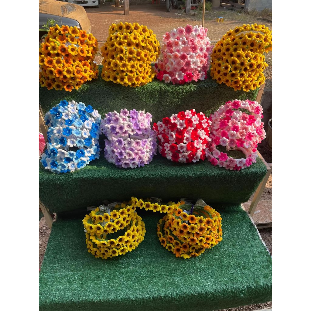 (ล่าสุด) WIRE FEATHER FLOWER CROWN