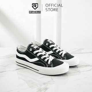 Sepatu Converro Public Low Black white Natural Sepatu Sneakers  Unisex 100% Original Bisa COD [ FREE KAOS KAKI + BOX ]