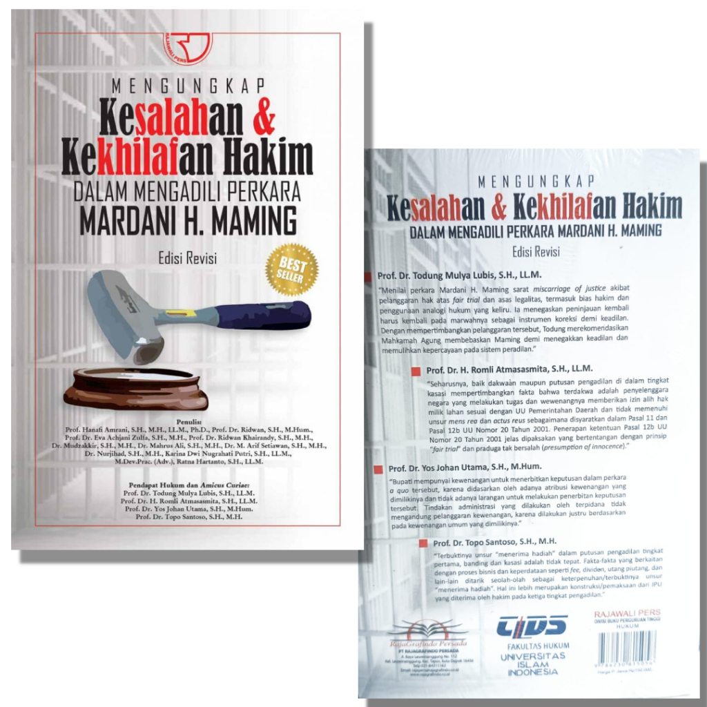 หนังสือเผยวิธีเวทมนตร์และผู้พิพากษาในการทําสิ่งที่ Mardani H. Maming by Hanafia Amrani et al - Rajaw