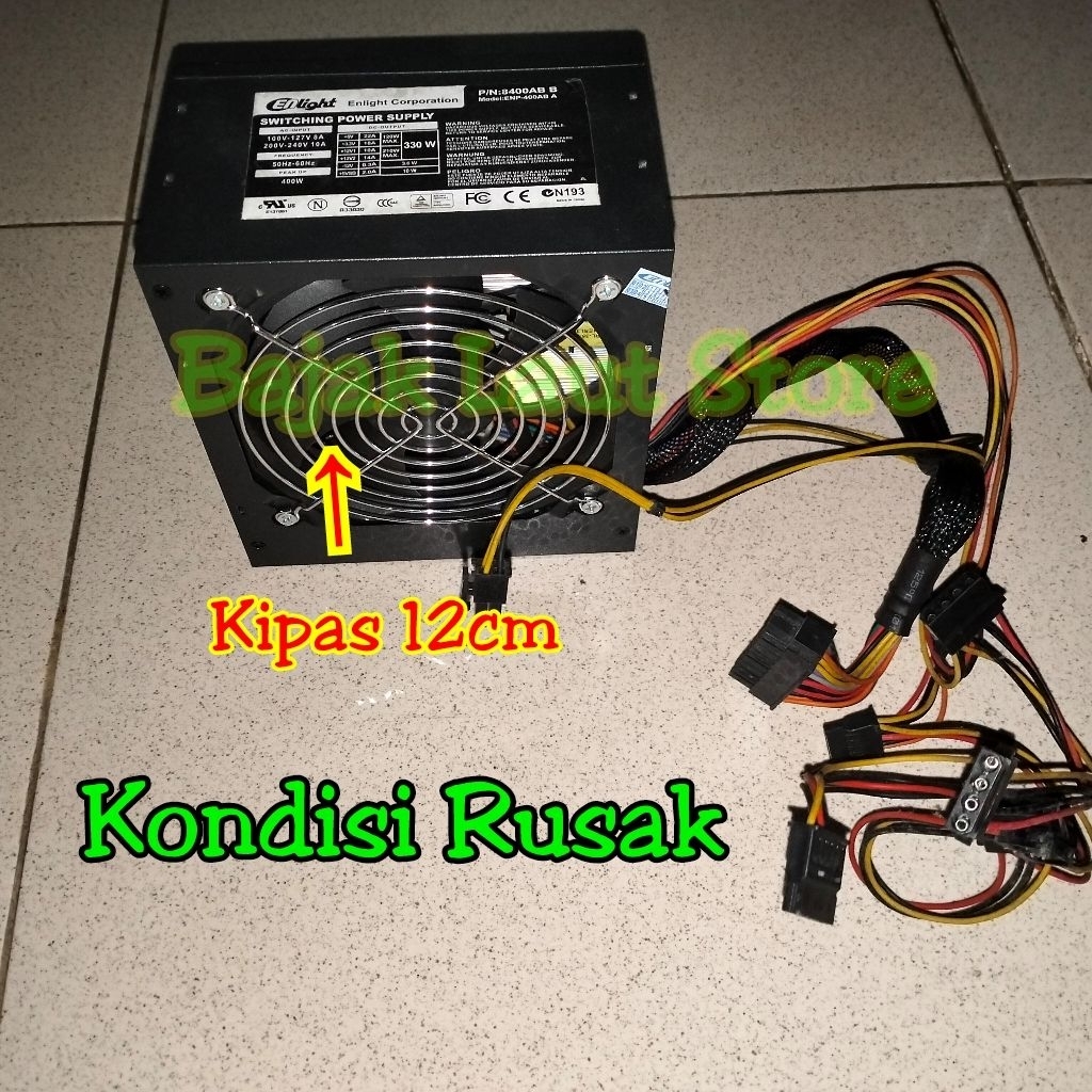 PSU Enlight 330watt [DAMAGED]