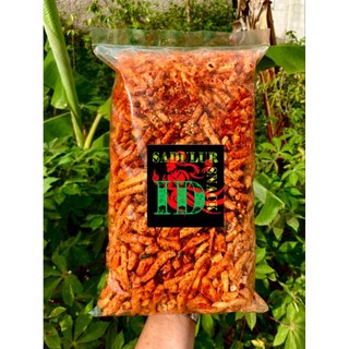 Basreng Stik PEDAS Daun Jeruk 1 kg Bisa Di MIXS