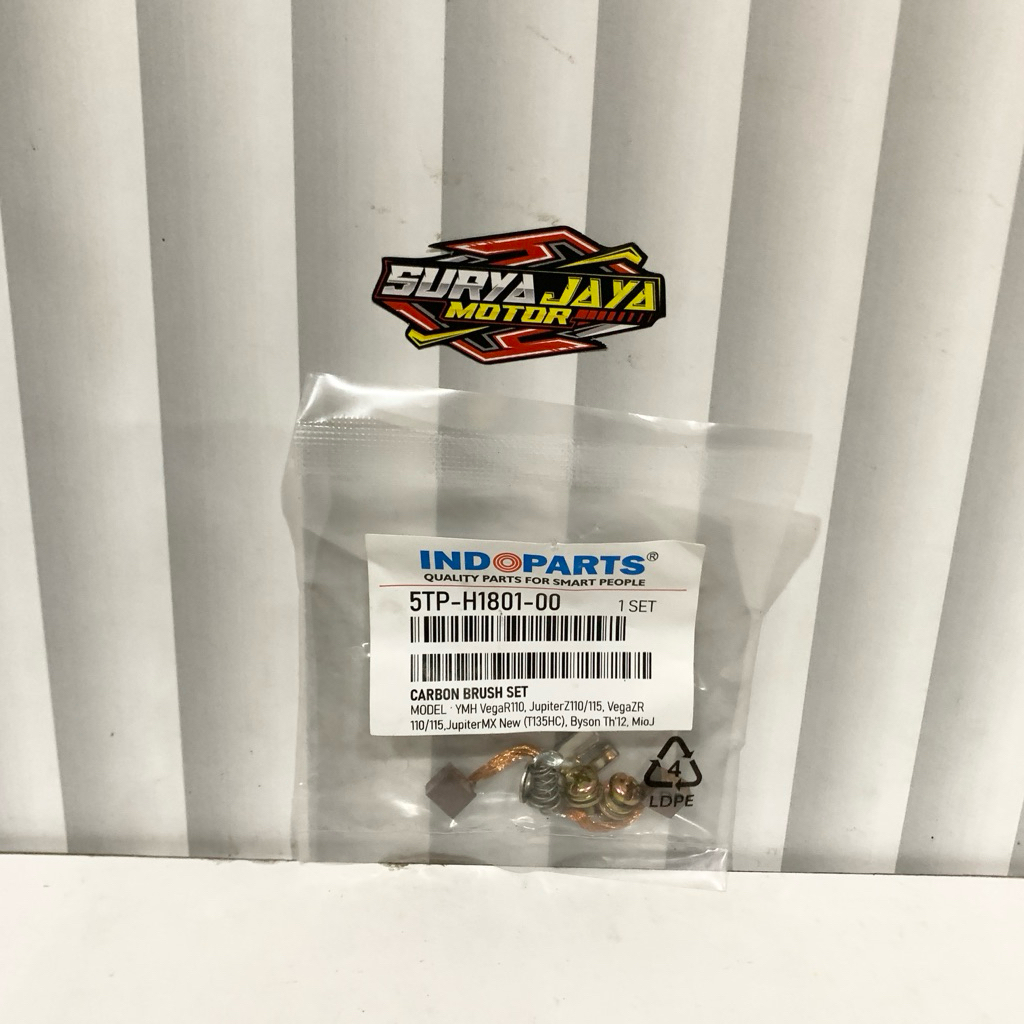 ชุดแปรง / STARTER CHARCOAL Jupiter Z New Vega R new Mio J GT M3 Nmax Byson F1ZR Byson | 5TP-H1801-00