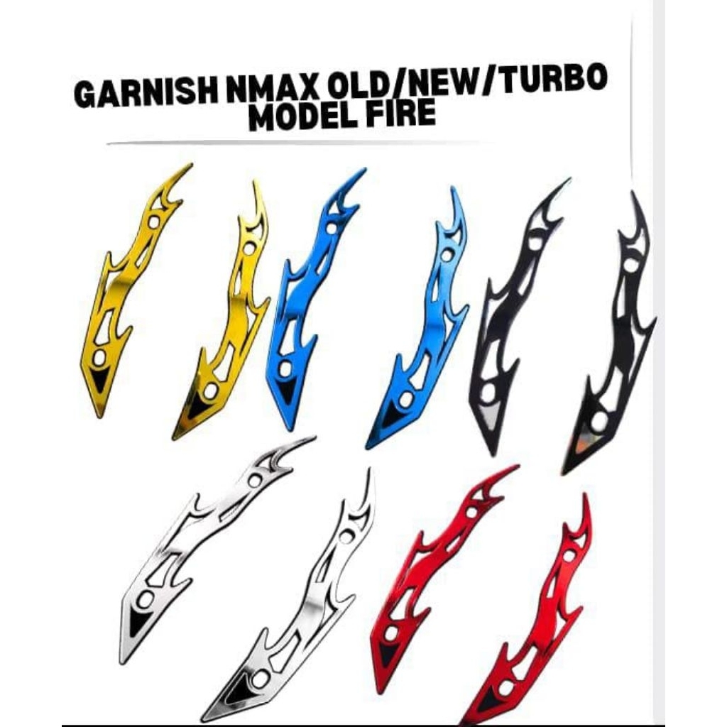 Garnish Visor รุ่น API NMAX Old New Turbo NEO อะคริลิค Motorcycle Sweetener Garnish Winshield Visor 