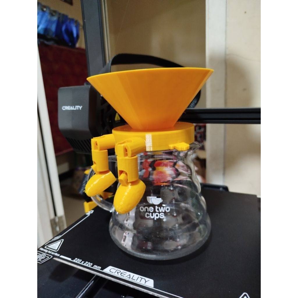 V60 Dripper นั่งลง**