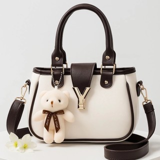 Tas selempang wanita alesha terbaru lucu dan elegan(free gantungan