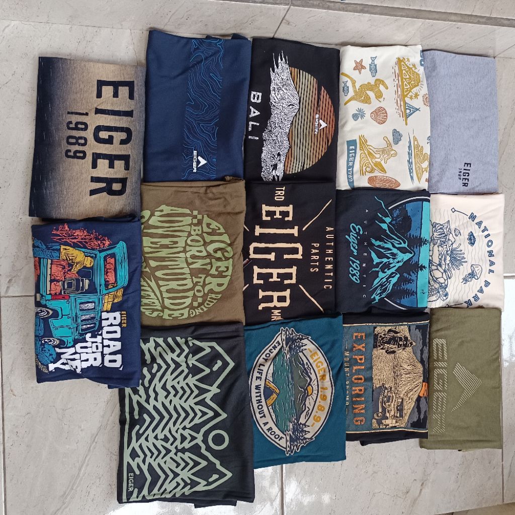 เสื้อยืด EIGER ดั้งเดิม