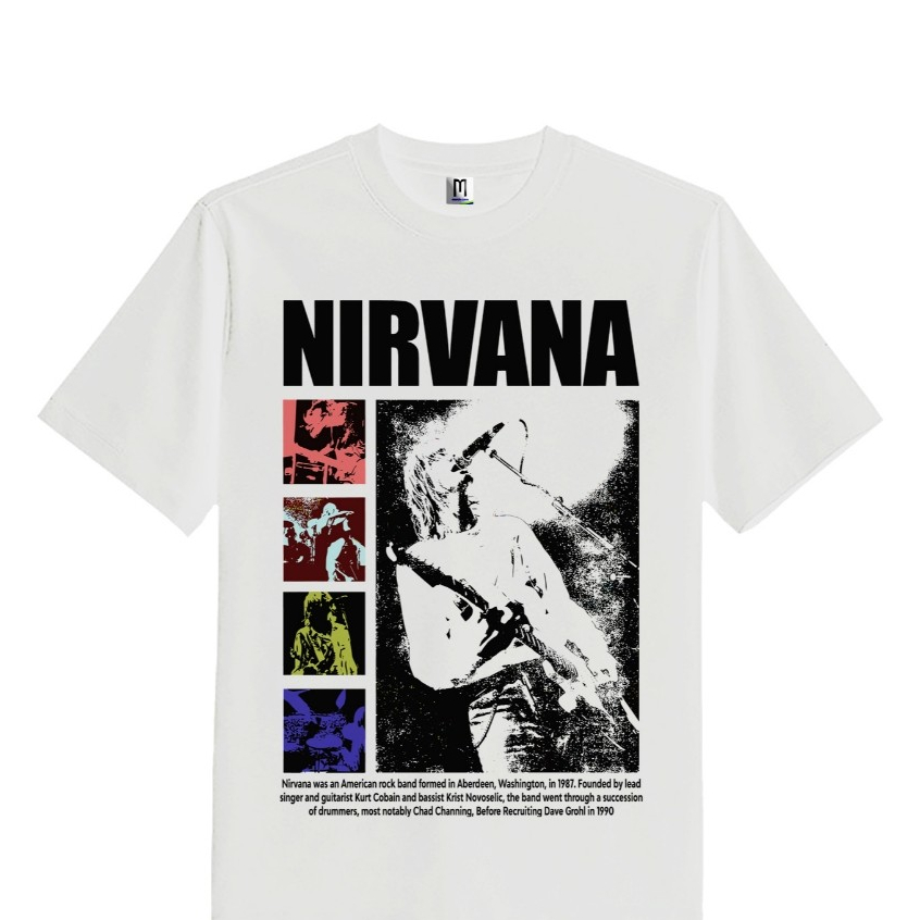 เสื้อยืด Nirvana - Biograph | เสื้อยืดวง Nirvana | เสื้อยืด