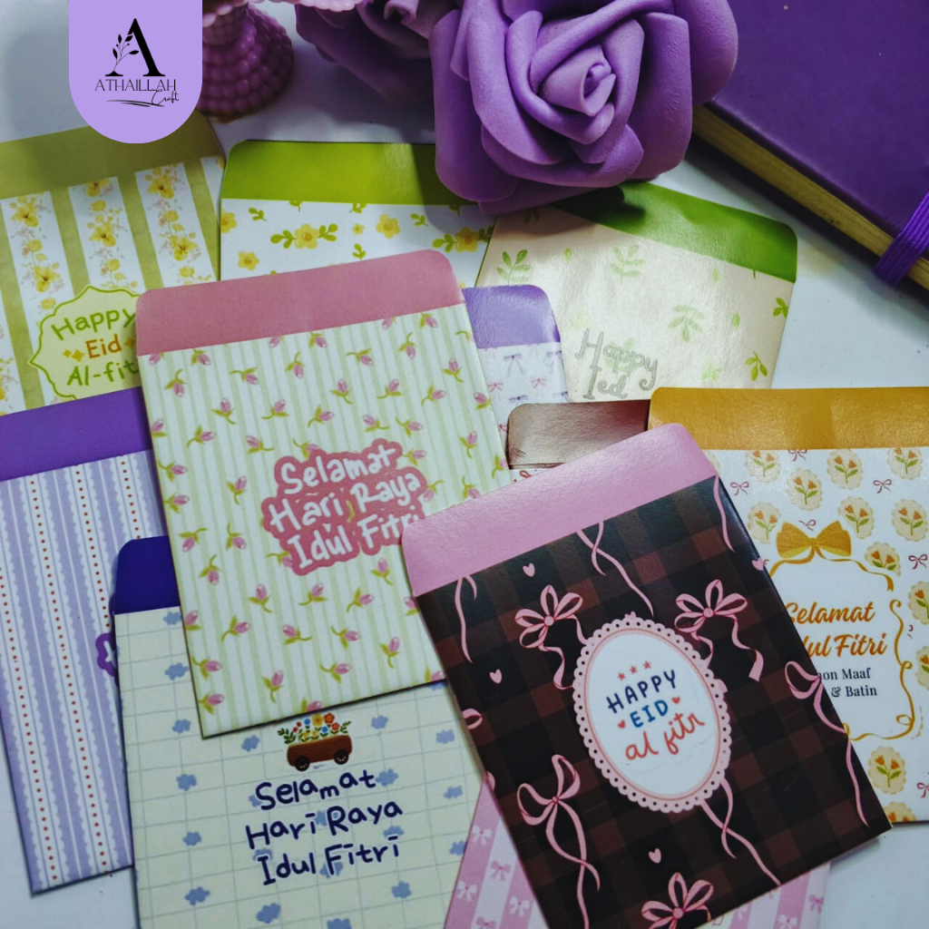 EID AL-FITR MINI ENVELOPE 2026 / EID AL-FITR DAY ENVELOPE 2026 / EID ANGPAU 2026 / AESTHETIC ENVELOP