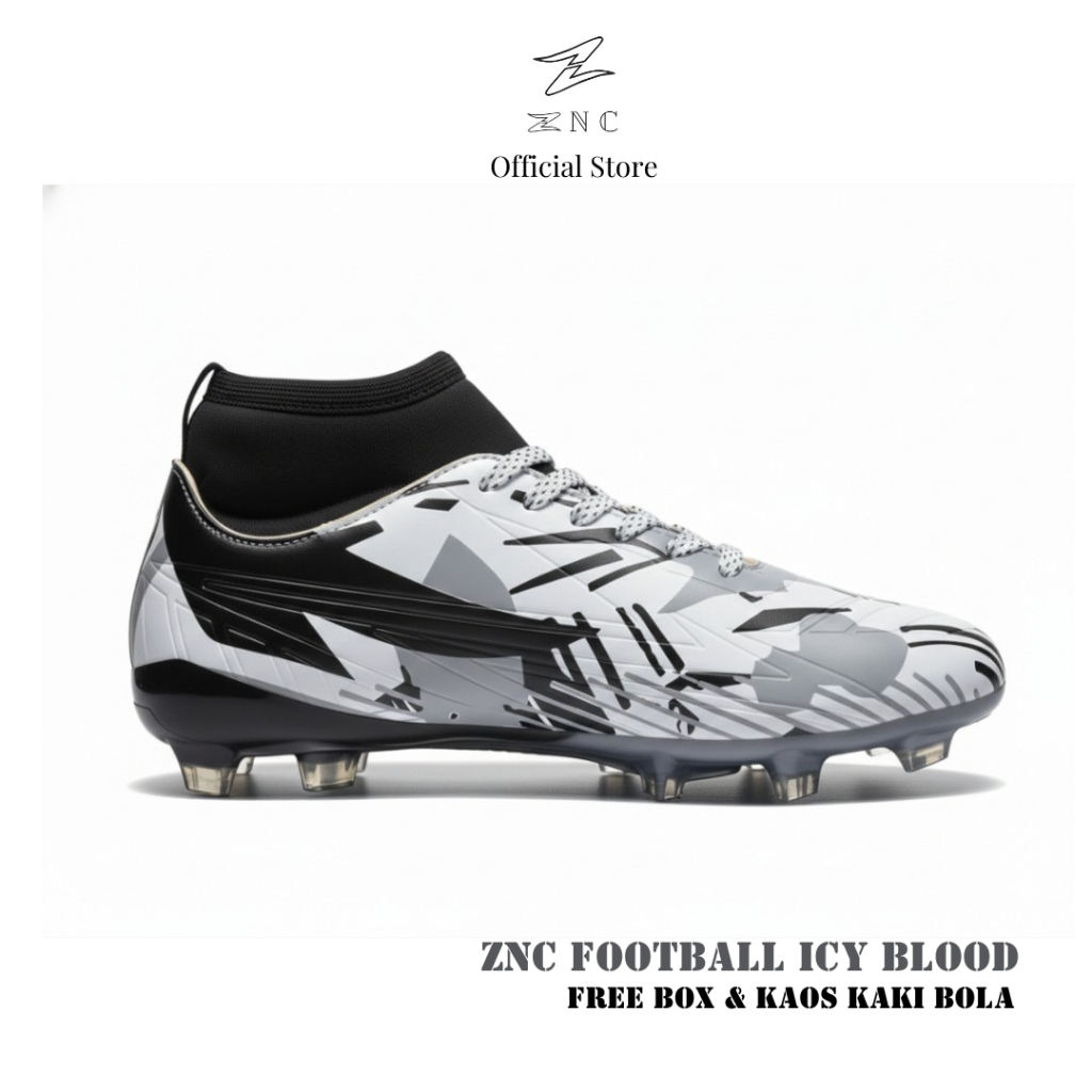 ZNC Znc Icy Blood Ultra Football Silver รองเท้าฟุตบอล ไซส์ 39-43