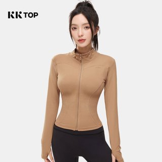 KKTOP - Jaket Sport Wanita Anti-UV UPF100+ | Slim Fit, Dingin, Nyaman, Bernapas, S–3XL (J008)