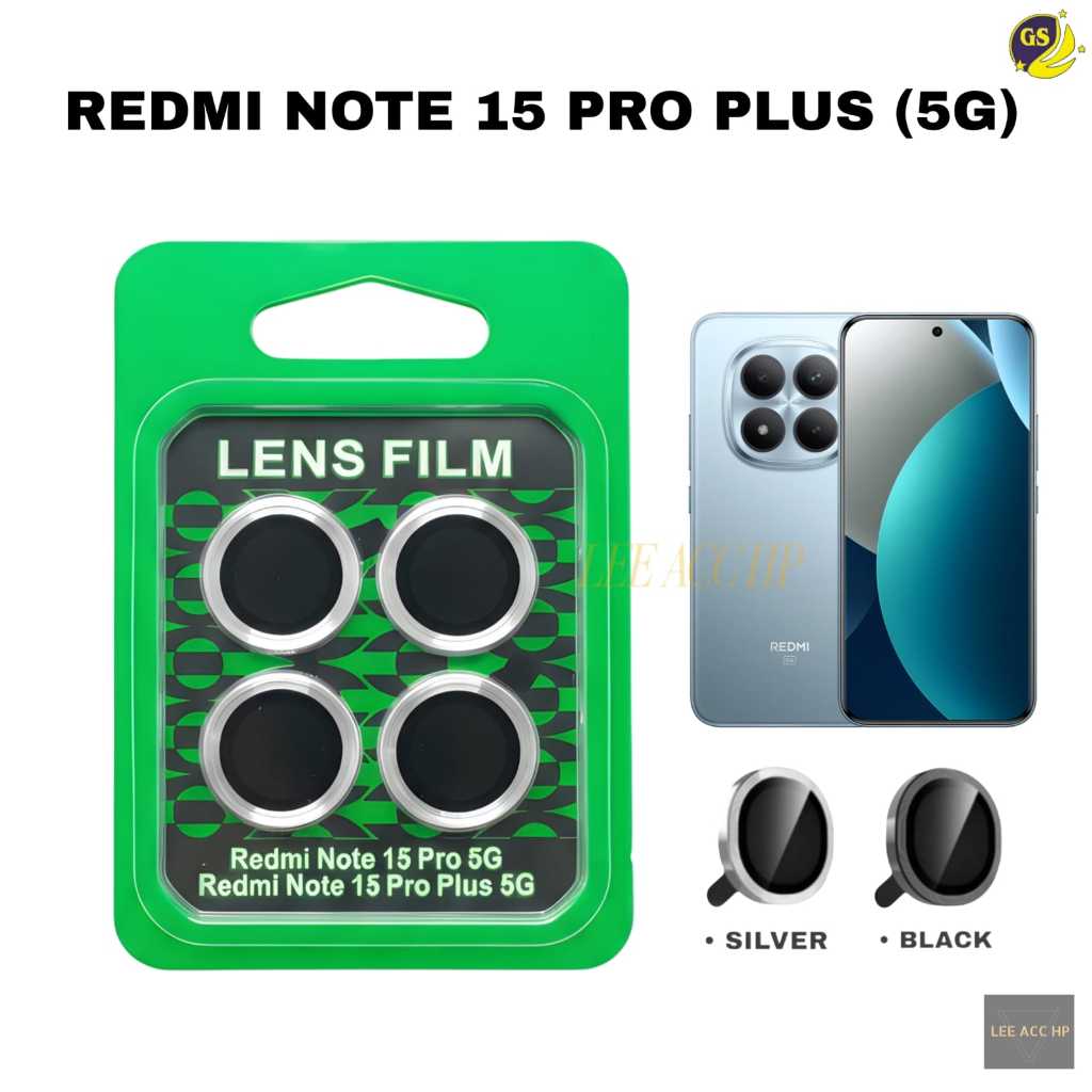 วงแหวนป้องกันเลนส์กล้องสําหรับ Redmi Note 15 Pro Plus / Red Note 15 Pro / Red Note 15 / Red Note 14 