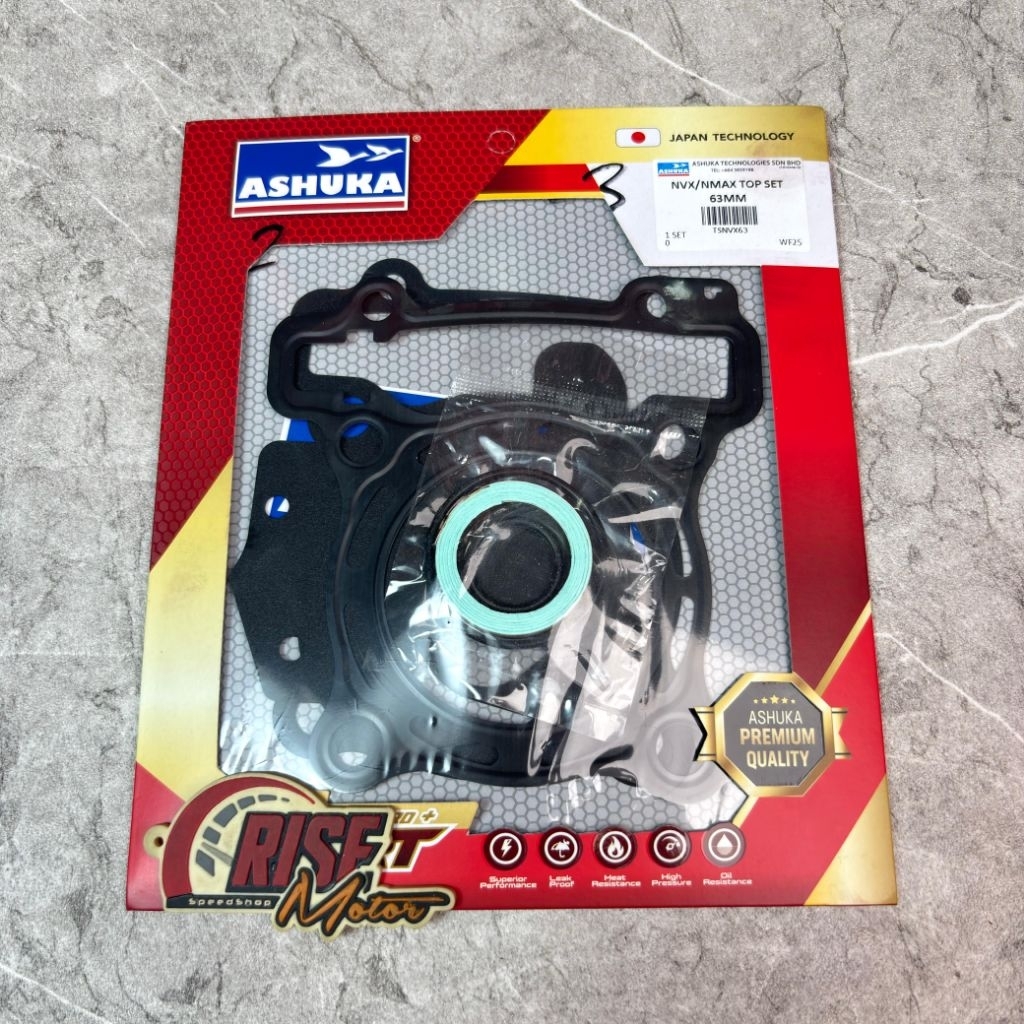 ASHUKA NMAX AEROX 63 TOPSET GASKET