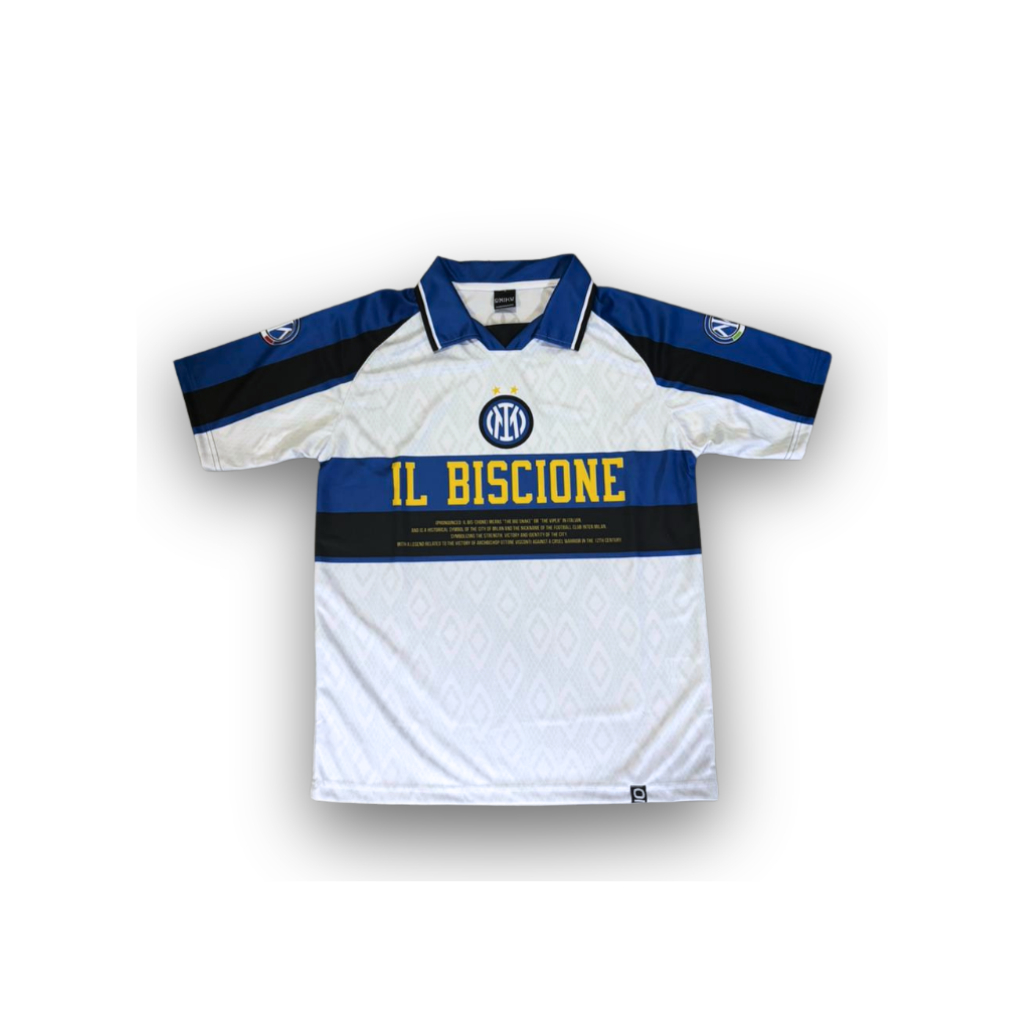ONIKU OFFICIAL // INTER WHITE // STREETWEAR BLOKECORE JERSEY // CASUAL JERSEY // STREETWEAR // REGUL