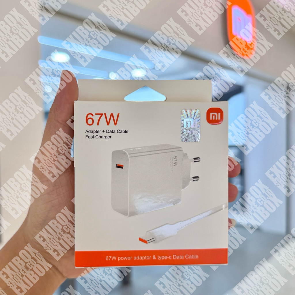 เครื่องชาร์จ Xiaomi Redmi Type C ดั้งเดิม 67W Turbo Fast Charging