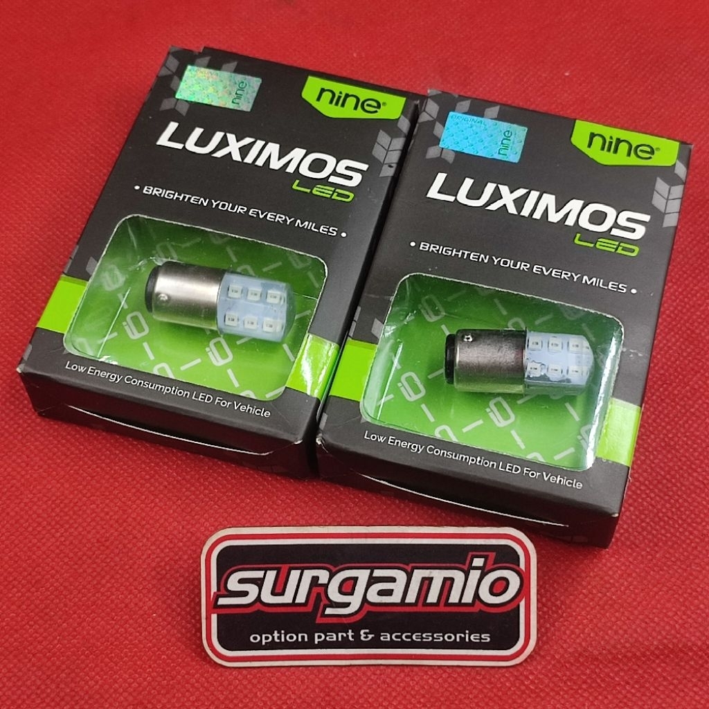 ไฟ LED Luminos หยุดไฟท้ายรถจักรยานยนต์ LED LUMINOS