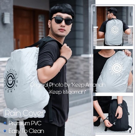 Shield Rain Cover กระเป๋าเป้สะพายหลังกันฝน PVC