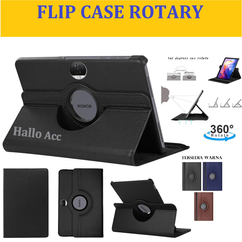เคส Honor Pad 9 12.1 นิ้ว 2023 / Honor Pad 9 เคสฝาพับแบบหมุน