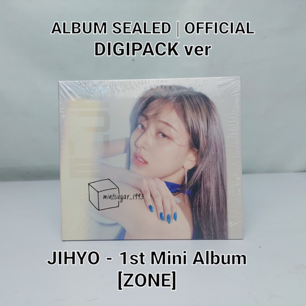 [READY SEALED ] [ READY SEALED ] JIHYO - อัลบั้มมินิอันดับ 1 [ ZONE ] ( DIGIPACK ver) อัลบั้ม Kpop อ