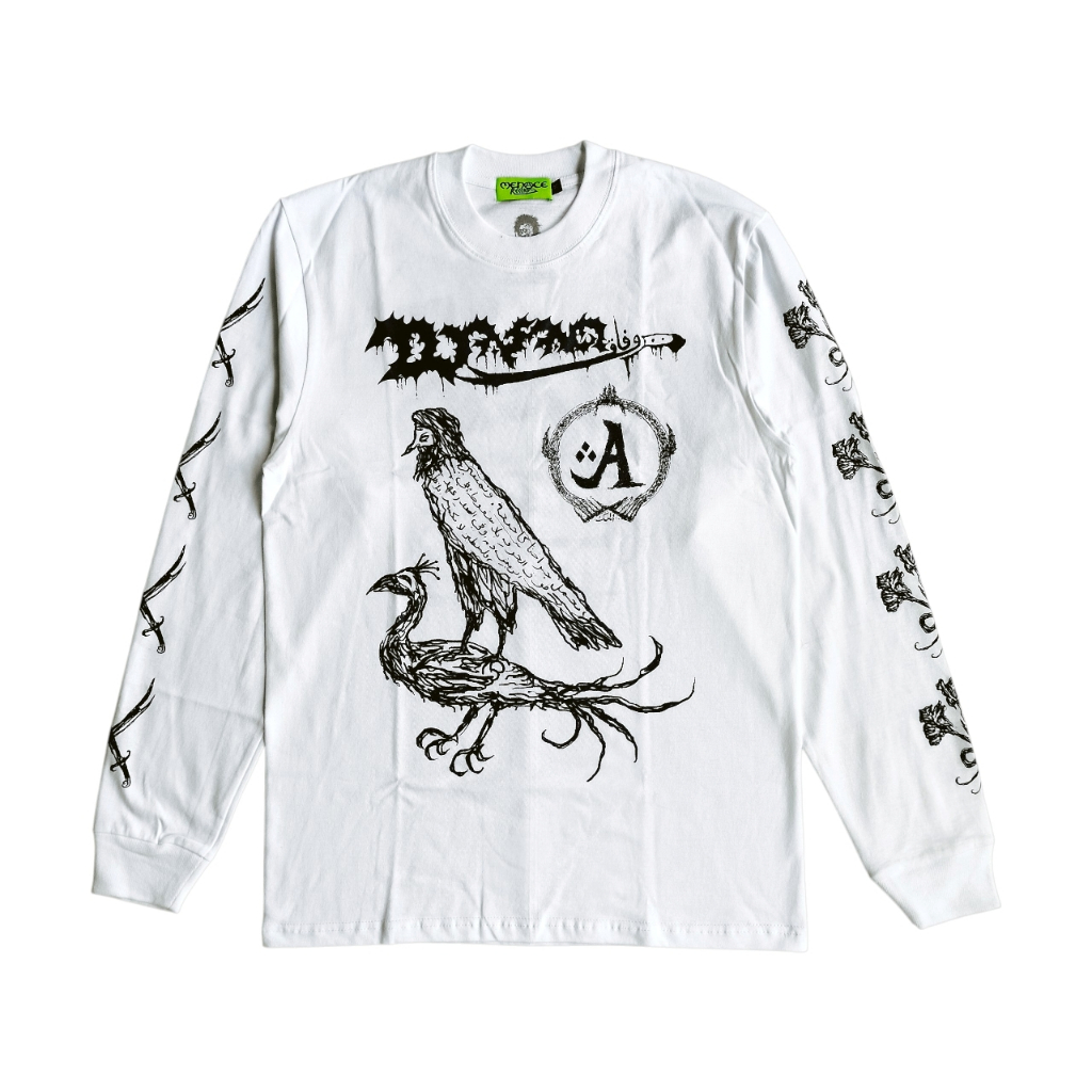 LONGSLEEVE WAFAQ X MENACE RECORDS (สีขาว)