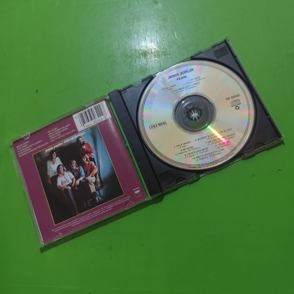 ซีดีนําเข้า JANS JOPLIN Pearl
