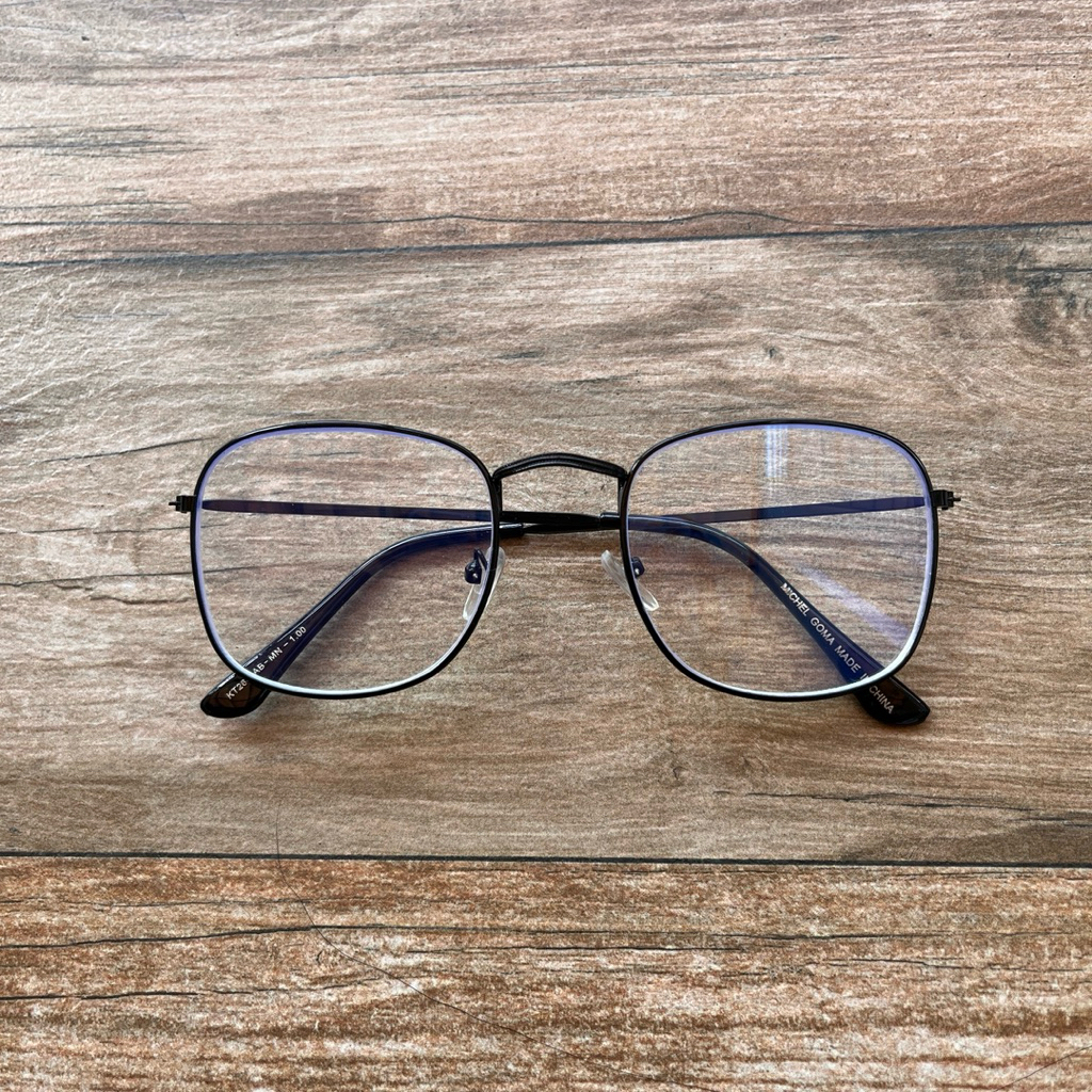 BLUERAY ANTIRADIATION MINUS เลนส์แก้วสําหรับ NEAR-SIGHTEDNESS สําหรับผู้ชายและผู้หญิงฟรีกล่อง LAP - 