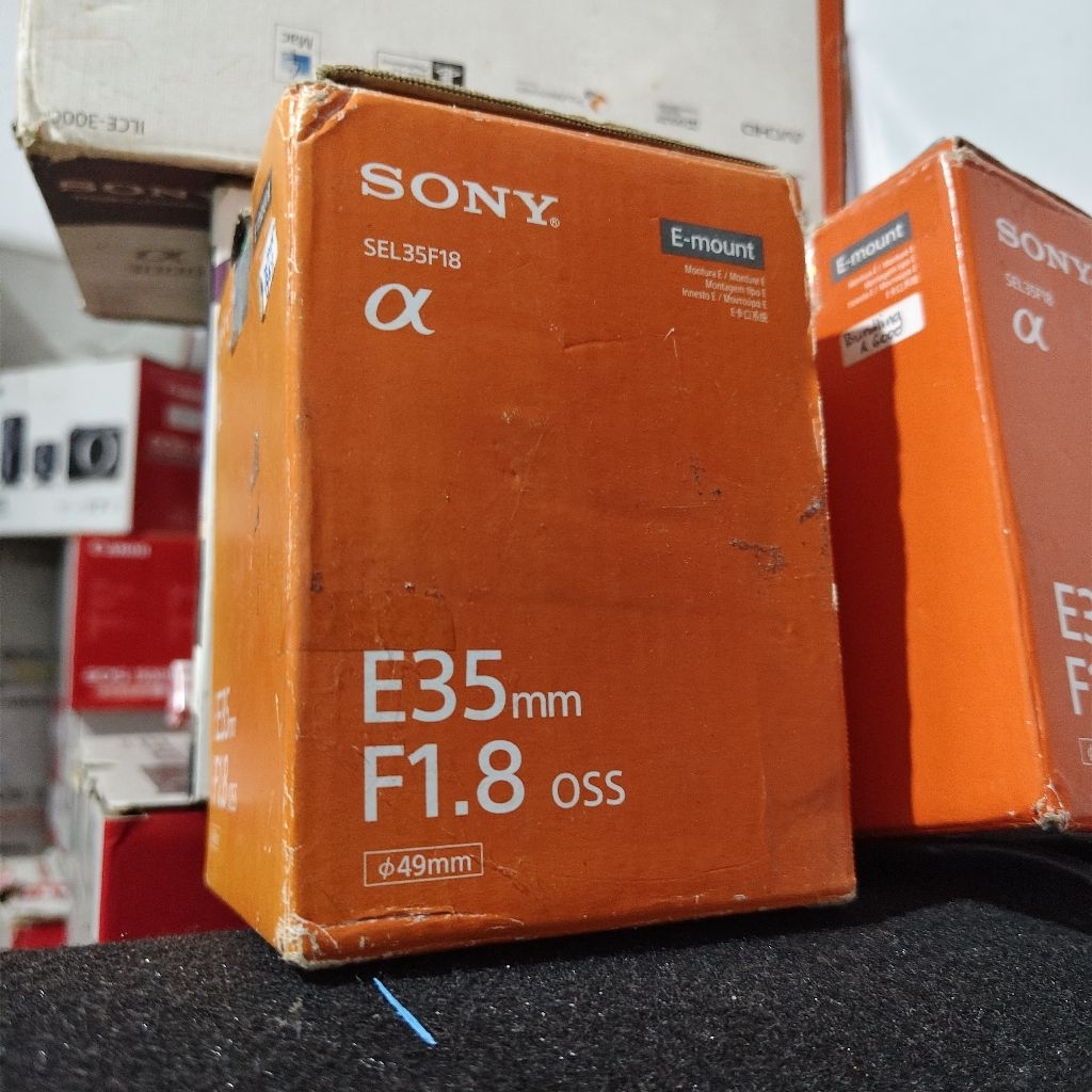Sony e35mm Box / Sony e35mm apsc Box
