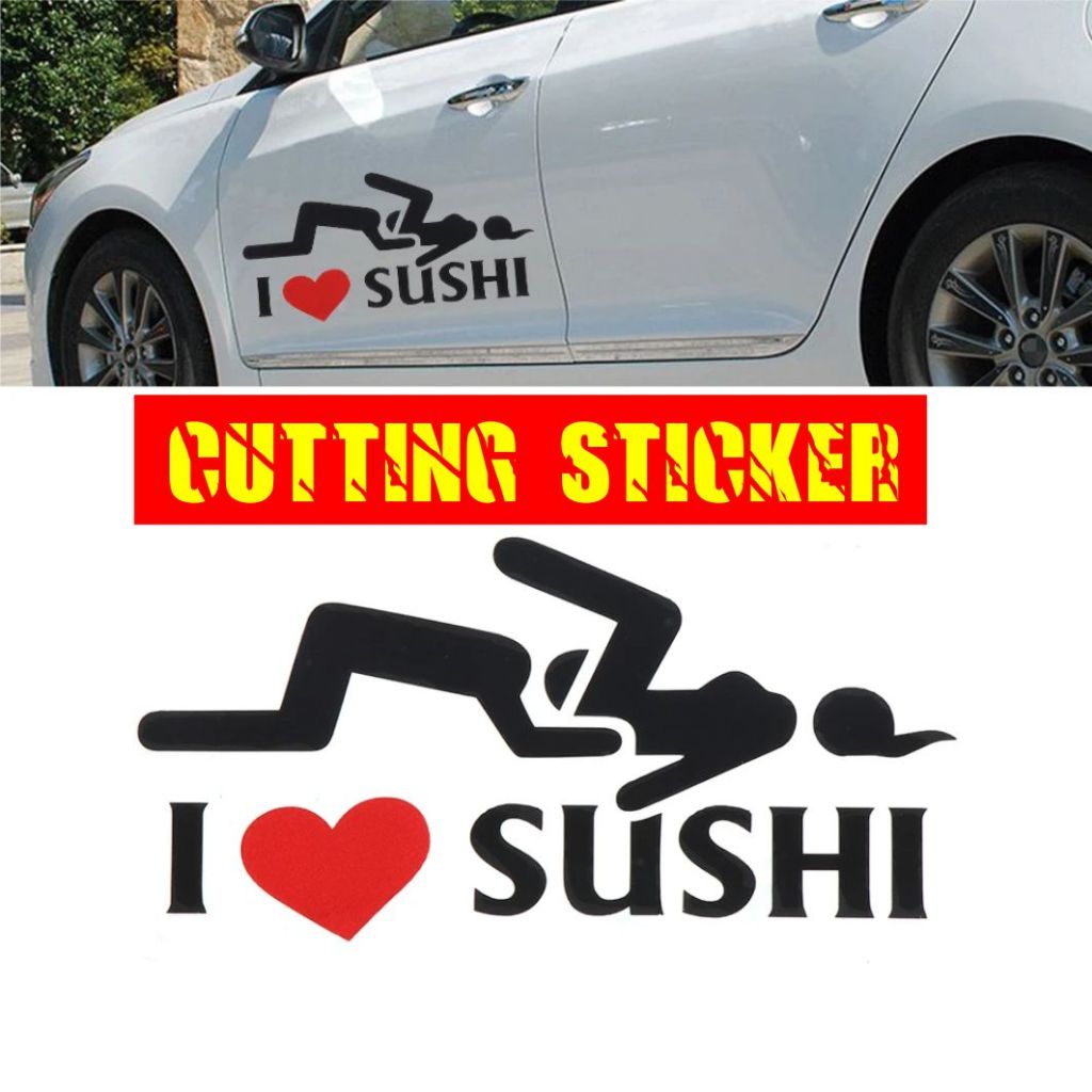 SUSHI STICKER / สติ๊กเกอร์ตัด / สติ๊กเกอร์ VIRAL