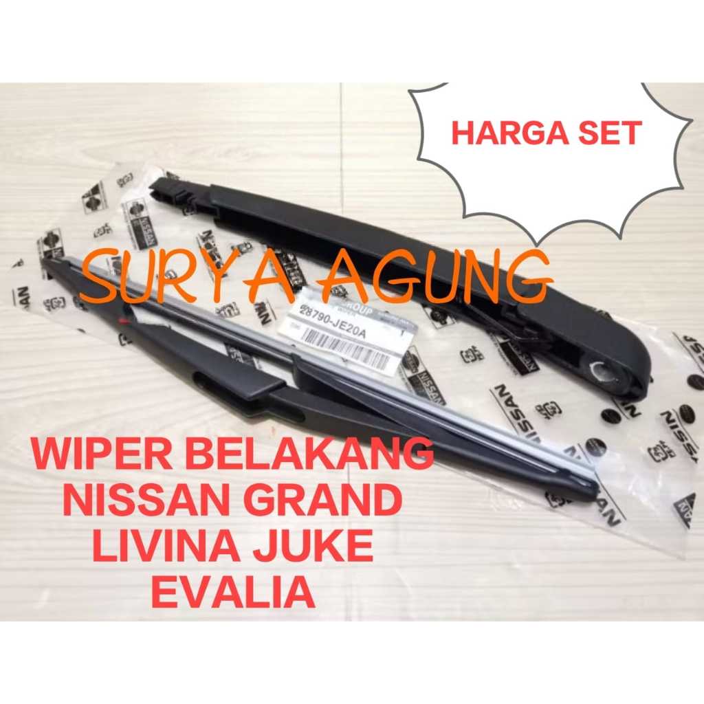 ด้านหลัง WIPER NISSAN GRAND LIVINA / JUKE / XGEAR / XTRAIL / ใหม่ XTRAIL