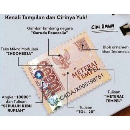 10000 ORIGINAL POST OFFICE STAMP