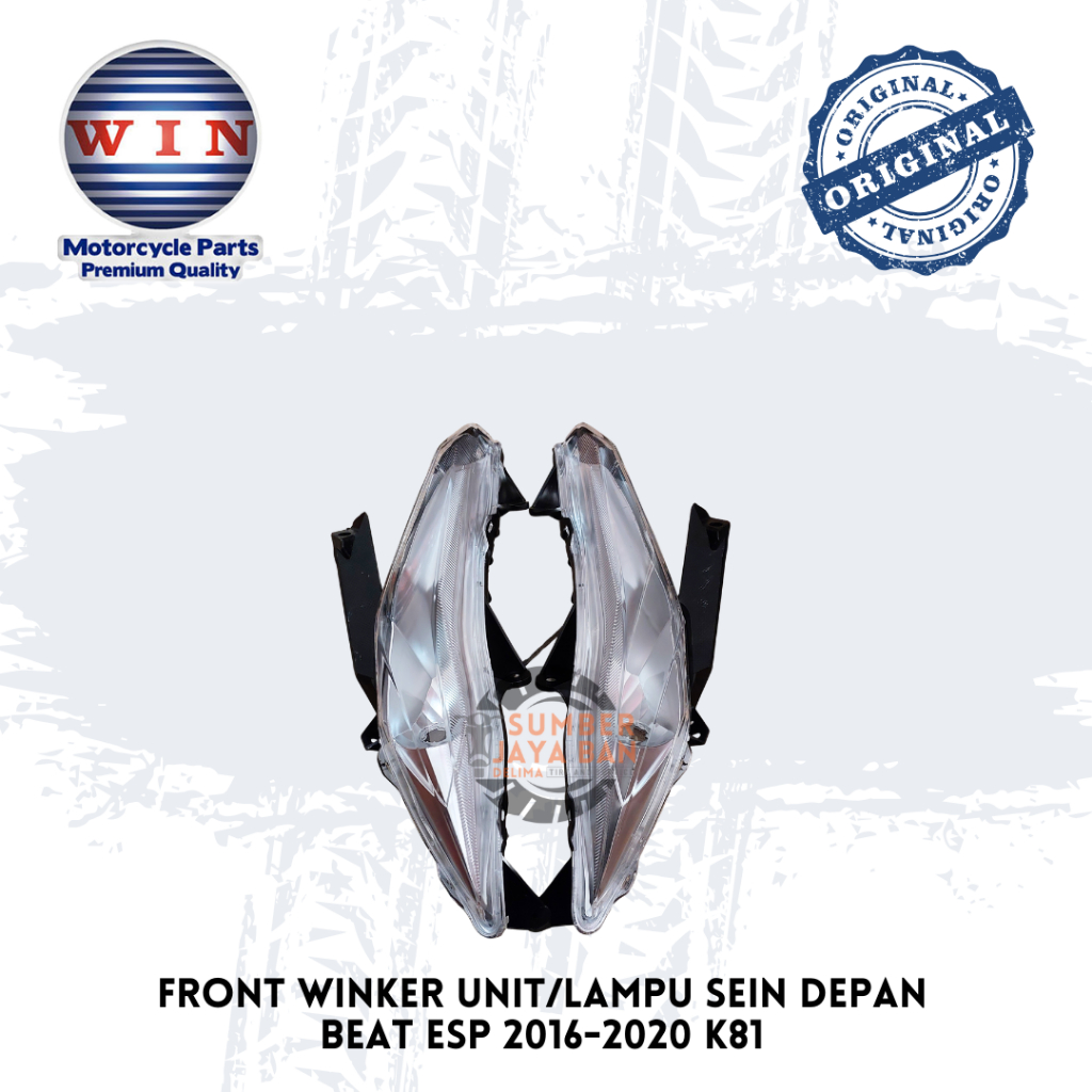 WIN คู่ด้านหน้า Winker Unit Beat ESP 2016-2019 K81 ไฟเลี้ยวด้านหน้า Riting 2017 2018